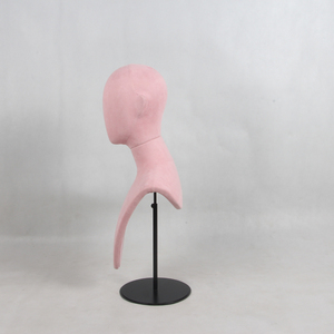 Chuyên Nghiệp Màu Hồng Nhung Vòng cổ nữ cổ trang sức hiển thị - Product Image 4