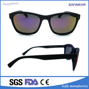 Objectif reflété Non-Polarisées <span class=keywords><strong>UV</strong></span> 400 CE Néon Couleur lunettes de Soleil - Product Image 1