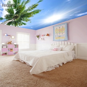 Techo falso MSD <span class=keywords><strong>Precio</strong></span> de fábrica <span class=keywords><strong>PVC</strong></span> Azulejo de plástico ignífugo Tela de techo elástica para oficina Centro comercial Dormitorio - Product Image 3