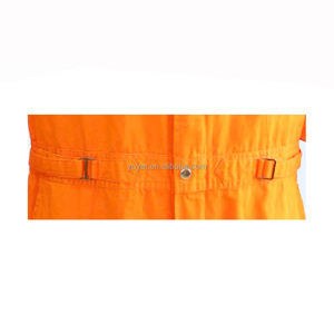 Chine fabricants orange 100% coton sergé combinaison frc - Product Image 4