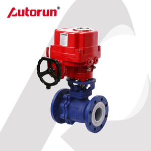 Fluor Gevoerd Kogelkraan met EX-Elektrische <span class=keywords><strong>Actuator</strong></span>