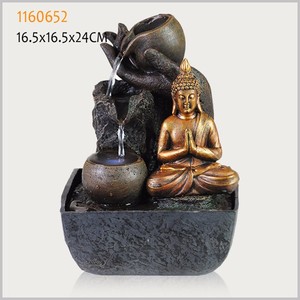 2017 adornos de resina de buda fuente - Product Image 5