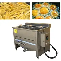 Commercial Electricスナック食品DeepフライヤーPotato ChipフライパンFryer Machine工場出荷時の価格販売