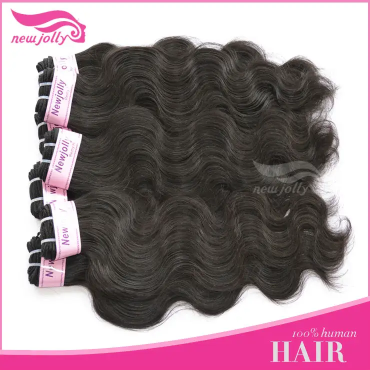 New Jolly Hair 4A Grade new arrival top quality indian long hair extensions