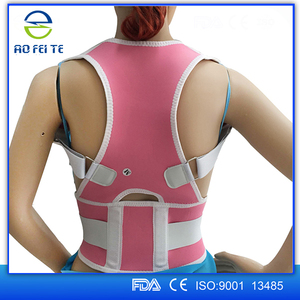 Ajustable ortopédica <span class=keywords><strong>de</strong></span> <span class=keywords><strong>hombro</strong></span> postura volver apoya la correa correa Corrector como se ve en TV - Product Image 1
