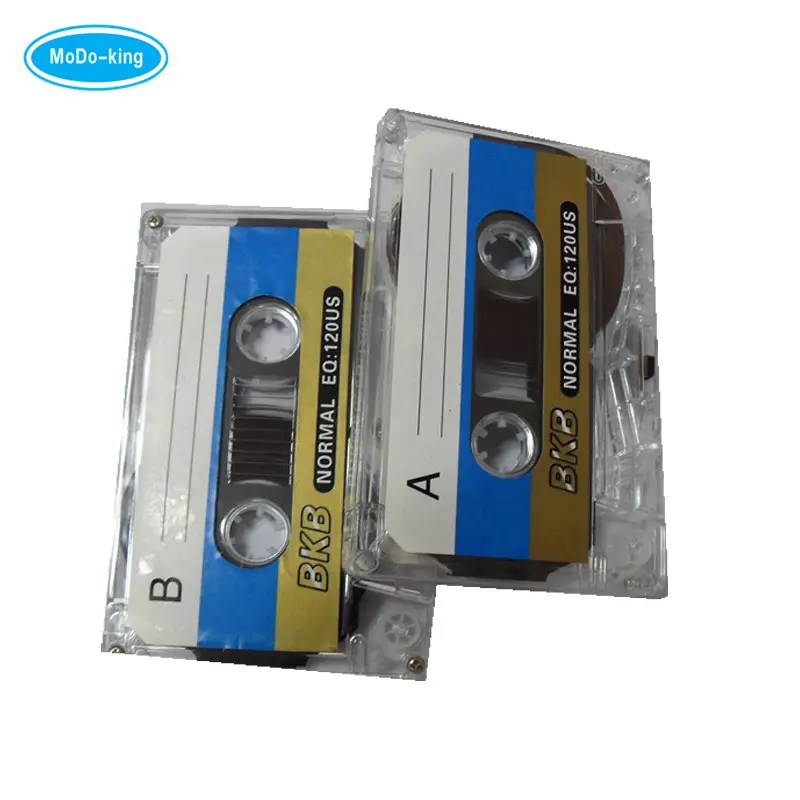 Audio Leeg Hoge Clear Transparante Cassette, Gratis Monsters, Aangepaste Service