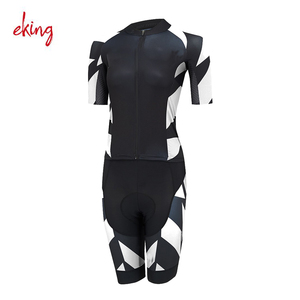 2017 nouvelles femmes coupe sèche cyclisme maillot uniforme vélo vêtements vêtements de vélo - Product Image 5