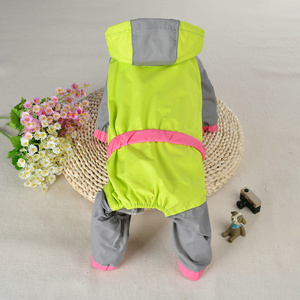 Lovoyager été fluorescent couleur imperméable mode <span class=keywords><strong>chien</strong></span> imperméable vêtements pour animaux de compagnie <span class=keywords><strong>chien</strong></span> <span class=keywords><strong>manteau</strong></span> de pluie - Product Image 4