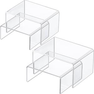 Tùy Chỉnh Đa Tầng Rõ Ràng <span class=keywords><strong>Acrylic</strong></span> Duy Nhất Cao Gót Giày Hiển Thị Chủ Rack Hiển Thị Đứng Cửa Hàng Kệ Trưng Bày - Product Image 3
