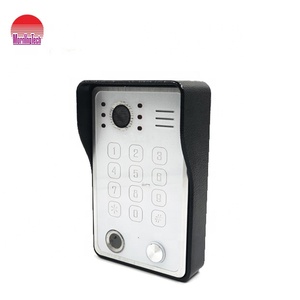En iyi biyometrik parmak izi açık istasyonu interkom sistemi tuş takımı erişim kontrol sistemi pil kapı zili - Product Image 3
