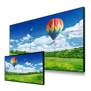 Mur vidéo LCD de 55 pouces avec rétroéclairage, cadre fin de 1,8 mm et 3,5 mm, pour hôtel, signalisation numérique commerciale - Product Image 6