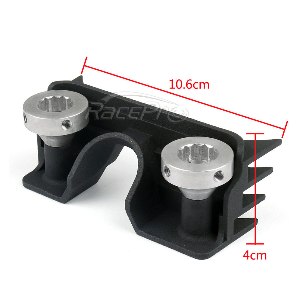 ECSiNG 4pcs Bouchons De Boulon Culasse Moto - Couvercle Tête Bougie Argent Compatible Harley Sportster Twin Cam