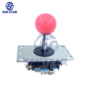 Joystick de juego de 8 vías, 2 mandos <span class=keywords><strong>arcade</strong></span>, perilla de burbuja - Product Image 4