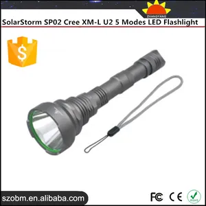 Chine gros SolarStorm SP02 xm - l U2 5 Modes en alliage d'aluminium Super Bright LED lampe de poche