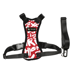 Correa de cuello de fibra Oxfork con logotipo personalizado XL, arnés de seguridad de liberación rápida para perros, cinta de viaje, arnés Oxford para mascotas Breakaway - Product Image 6