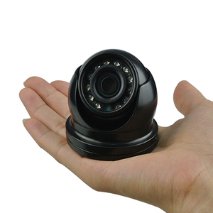 מיני שחור 1080P AHD תצוגה רחבה זווית עמיד למים בית ספר אוטובוס משאית רכב מצלמה הקלטת מערכת - Product Image 1