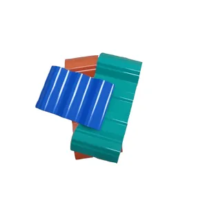 1.5mm roofing material/interlocking roof shingles/low price plastic APVC roof tile