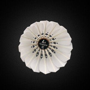 Volant de <span class=keywords><strong>badminton</strong></span> professionnel en plumes de canard blanc de qualité supérieure, fabriqué en Chine, vente en gros pour les tournois - Product Image 2