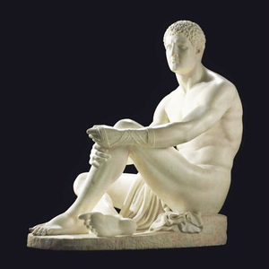 Statue <span class=keywords><strong>de</strong></span> jardin en marbre nu masculin, directement <span class=keywords><strong>de</strong></span> l'usine - Product Image 6