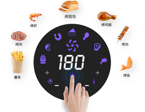 2.6L вакуумная воздушная плита фритюрница Цифровая Электрическая мощность фритюрницы воздушные фритюрницы без масла - Product Image 3