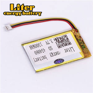 Plug 2,0-3 P Hot sale lithium 3,7 454060 1500 mAh Polymer rechargeable LiPo battery - Product Image 2