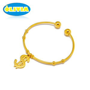 <span class=keywords><strong>Bracelet</strong></span> simple en <span class=keywords><strong>or</strong></span> <span class=keywords><strong>24</strong></span> <span class=keywords><strong>carats</strong></span> de Dubaï, motifs d'étoiles porte-bonheur, <span class=keywords><strong>bracelet</strong></span> en acier inoxydable pour femmes - Product Image 3