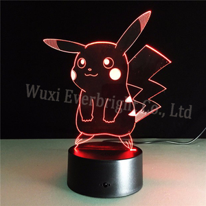 Delicado Cuadro de Juguete Para Niños Escritorio <span class=keywords><strong>Led</strong></span> Optical Illusion Illusion Regalo <span class=keywords><strong>Luz</strong></span> de La Noche Creativa Lámpara <span class=keywords><strong>Usb</strong></span> 3d - Product Image 6