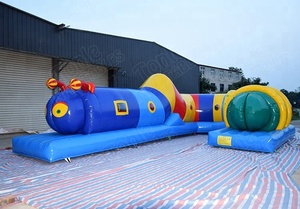Tunnel de chenille gonflable pour enfants, tunnel de chenille gonflable pour enfants - Product Image 4