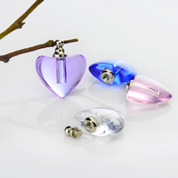 Pendentif personnalisé verre flacon de parfum en verre bouteille collier pendentif pour les femmes