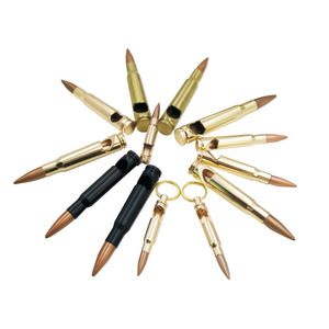 Tùy Chỉnh Logo Hợp Kim Kẽm Khác Nhau 50 Calibre <span class=keywords><strong>Bullet</strong></span> Shape Mở Chai - Product Image 2