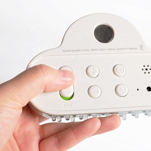 Moderno Cloud LED sveglia decorazione per la casa alba luce sveglia elettronica scrivania e <span class=keywords><strong>orologio</strong></span> da tavolo - Product Image 4