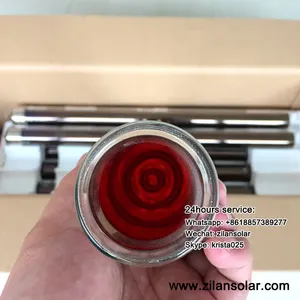 Short solar vacuum tube for mini solar water heater D58-L800MM