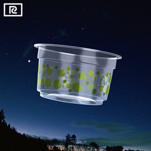 แก้วพลาสติกแบบใช้แล้วทิ้งสำหรับโยเกิร์ต ไอศกรีม น้ำดื่ม น้ำผลไม้ ขนาด 100 มล. รุ่น R-PP-100 - Product Image 2