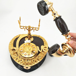 Telefono classico Telefono di Music Box Creativo Regalo Oro Dei Monili di Music Box - Product Image 2