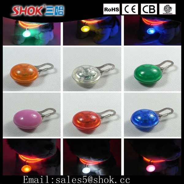 Лучшие продажи высокое качество новый продукт любимчика из светодиодов клип на собак тега безопасности свет