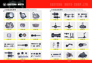 Cigüeñal de motor de motocicleta <span class=keywords><strong>C100</strong></span> <span class=keywords><strong>WAVE</strong></span> SMASH para China, piezas de motocicleta de la mejor calidad - Product Image 4