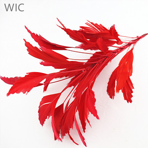Puro fatto a mano di moda rossa di carnevale piuma d'oca fiore ghirlanda copricapo accessori per capelli all'ingrosso copricapo da ragazza - Product Image 2