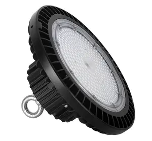 High quality DLC 300W 500W light dimmable UFO highbay LED lamp 150w Hibay For Warehouse led high bay light