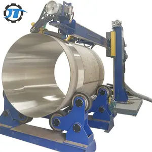 Automatic lapping machine for stainless steel tank surface grinding polishing
