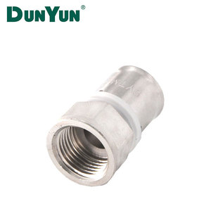 Chất lượng cao nickle mạ đồng ống nước phụ kiện nam & nữ Công Đoàn trong 1/2 ~ 1inch Kích thước áp lực cao ống nước kết nối - Product Image 4