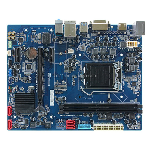 NEW ERX-H110 Micro ATX Industrial Motherboard H110 Chipset ERX-H110-A1R