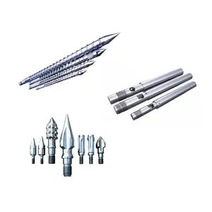 Haida Mini <span class=keywords><strong>Bimetallic</strong></span> PVC Pet Tiêm Vít Và Thùng Cho Máy Ép Phun - Product Image 1