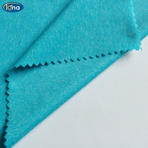 Humedad de secado rápido mecha poliéster catiónico spandex color melange punto single jersey para La camiseta - Product Image 6