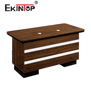 Ekintop <span class=keywords><strong>commerciale</strong></span> mdf segretario personale di ufficio scrivania del computer da tavolo di design foto - Product Image 4