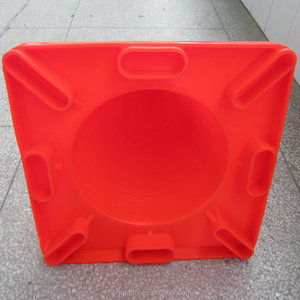 28 ''inç trafik emniyet konileri 6 yansıtıcı yaka, kırılmaz PVC turuncu inşaat ev için yol park abd - Product Image 3