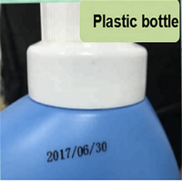 Imprimante à jet d'encre pour petit convoyeur Imprimante numérique de sacs en plastique Imprimante de code de date d'expiration Machine d'impression de numéro de lot de bouteilles en verre