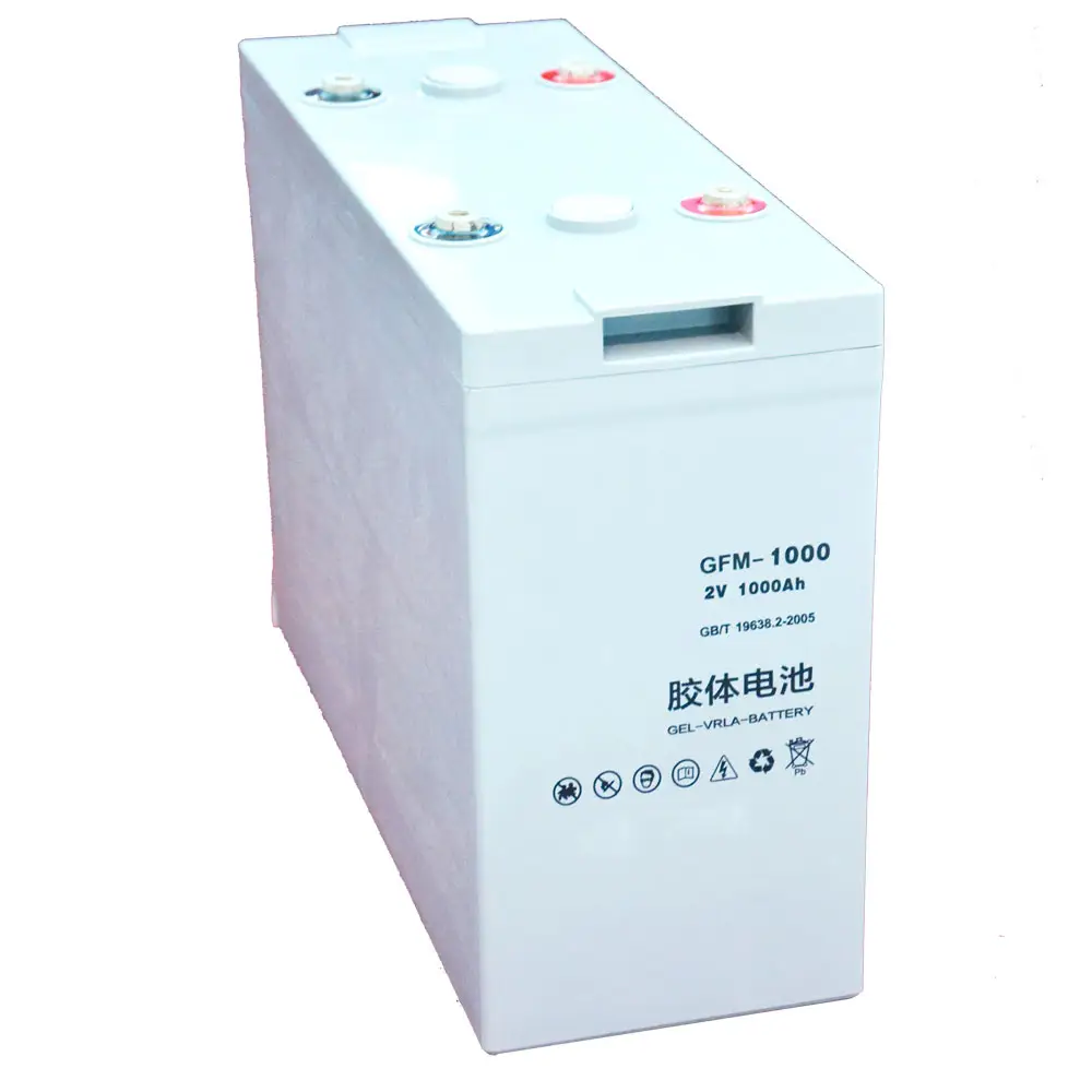 Batterie rechargeable AGM 2v, 12v, 1200/1000/3000ah, pour système solaire, produit en europe ou en chine
