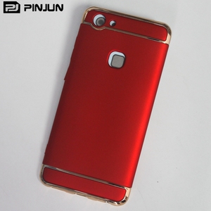 หรูหรา Electroplate 3 In 1ชิ้นกันชนโทรศัพท์กรณีปกสำหรับ <span class=keywords><strong>Vivo</strong></span> <span class=keywords><strong>V7</strong></span>บวกปกหลัง - Product Image 3