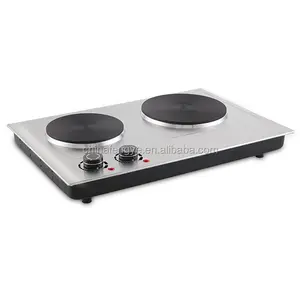 Built in double hot plate