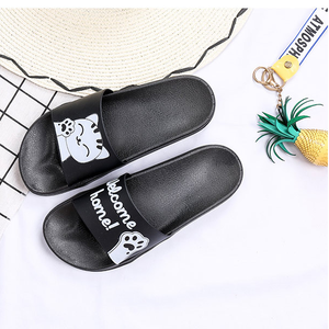 Zapatillas de verano para mujer, calzado con dibujos animados, versión coreana, para interior y exterior, fondo suave, Sandalias de plástico para parejas - Product Image 6